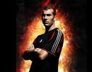zidane en feu